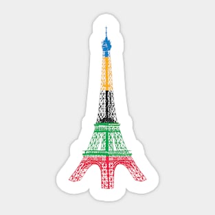 Paris Olympics 2024 Sticker